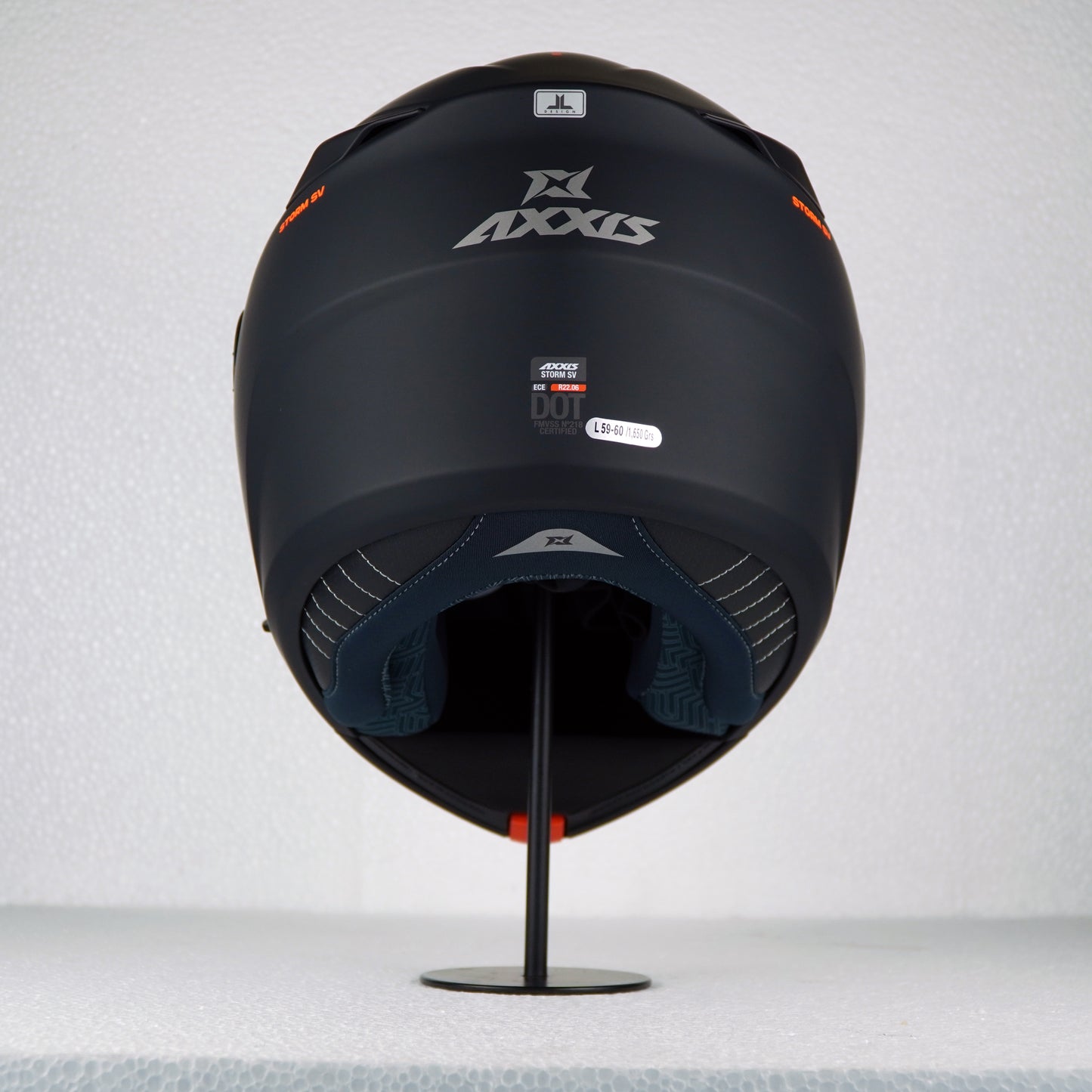 Axxis Helmet Storm S Solid (A1 Matt Black)