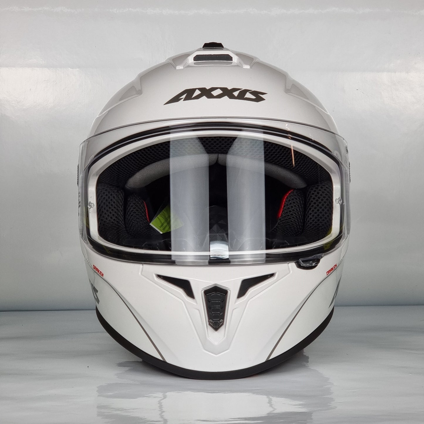 Axxis Helmet Draken S Solid (V.2 Gloss Pearl White)
