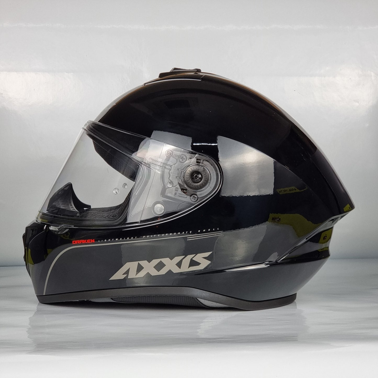 Axxis Helmet Draken S Solid (V.2 A11 Gloss Black)