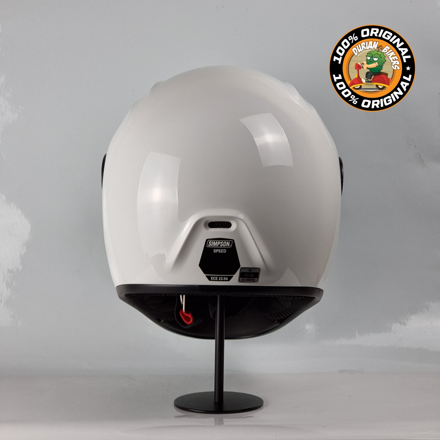 Simpson Helmet Speed Bandit (Gloss White)