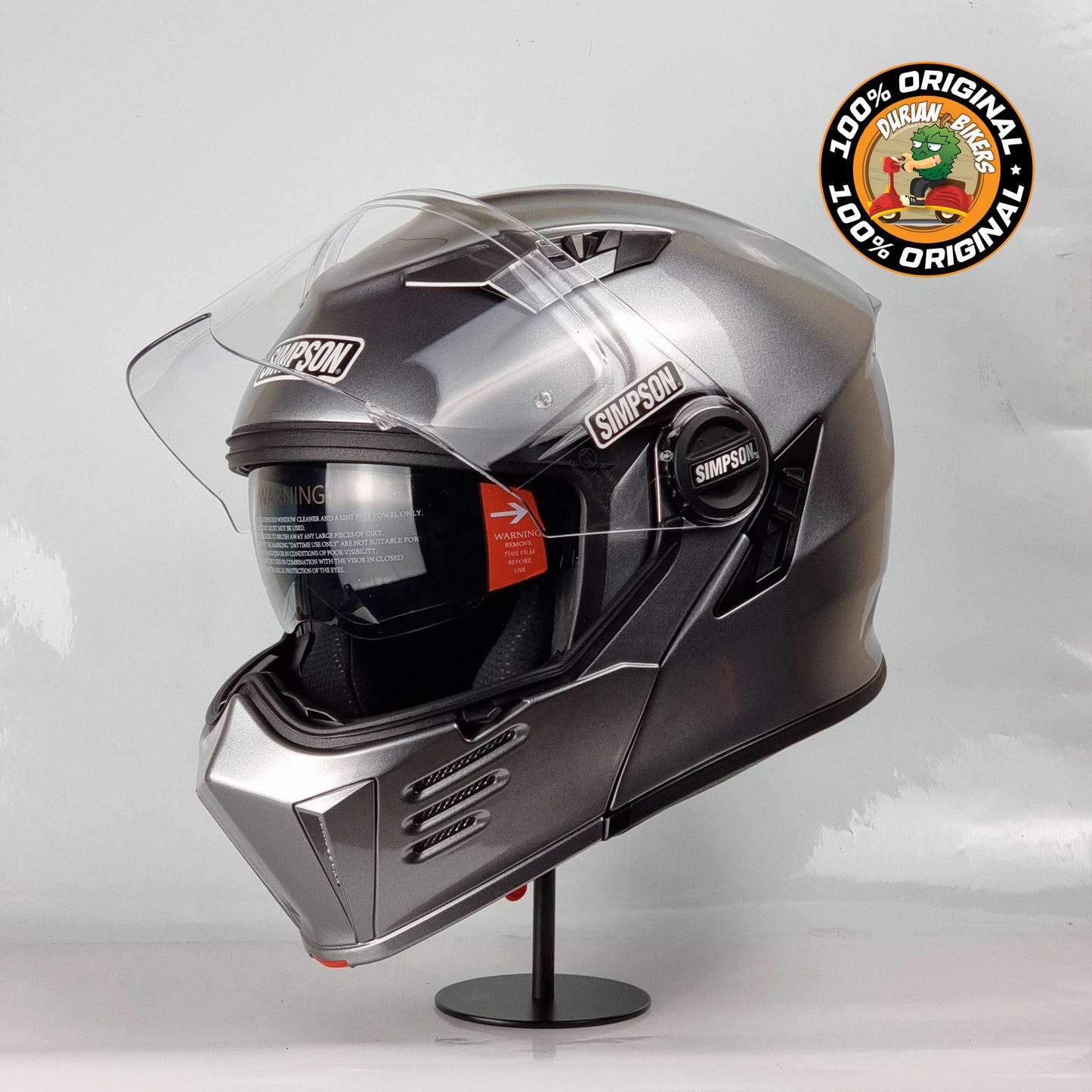 Simpson Helmet Darksome Bandit (Gunmetal)