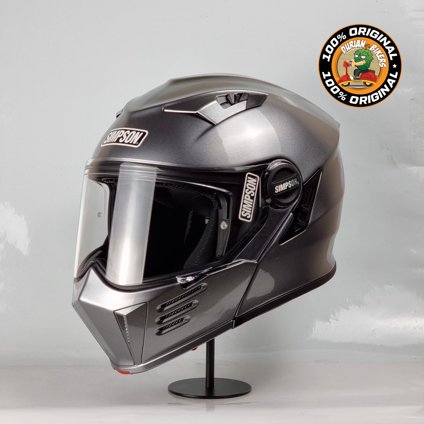 Simpson Helmet Darksome Bandit (Gunmetal)