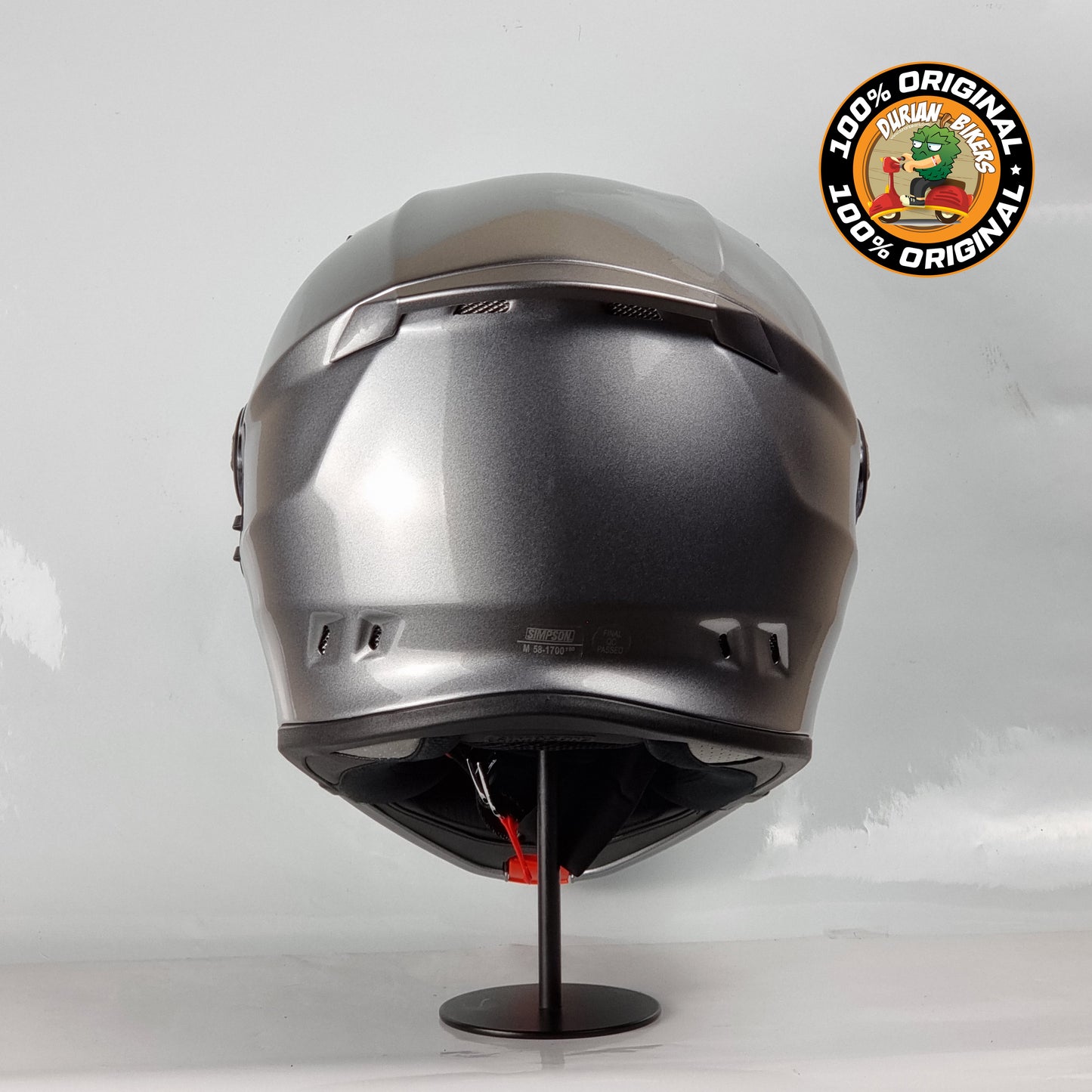 Simpson Helmet Darksome Bandit (Gunmetal)