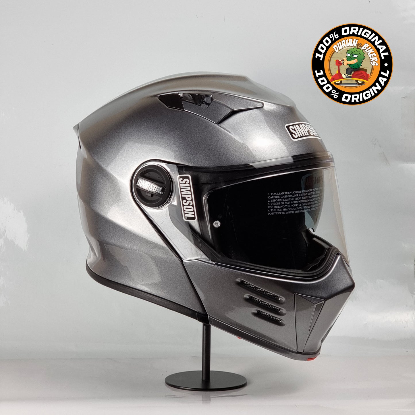 Simpson Helmet Darksome Bandit (Gunmetal)
