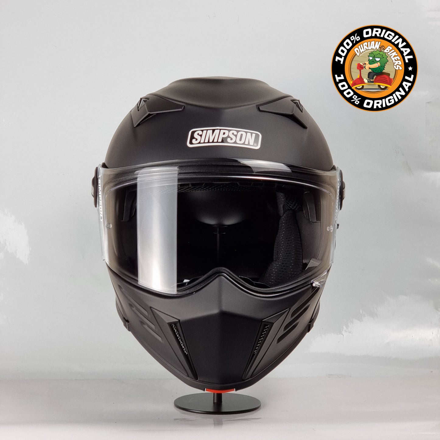 Simpson Helmet Darksome Bandit (Matte Black)