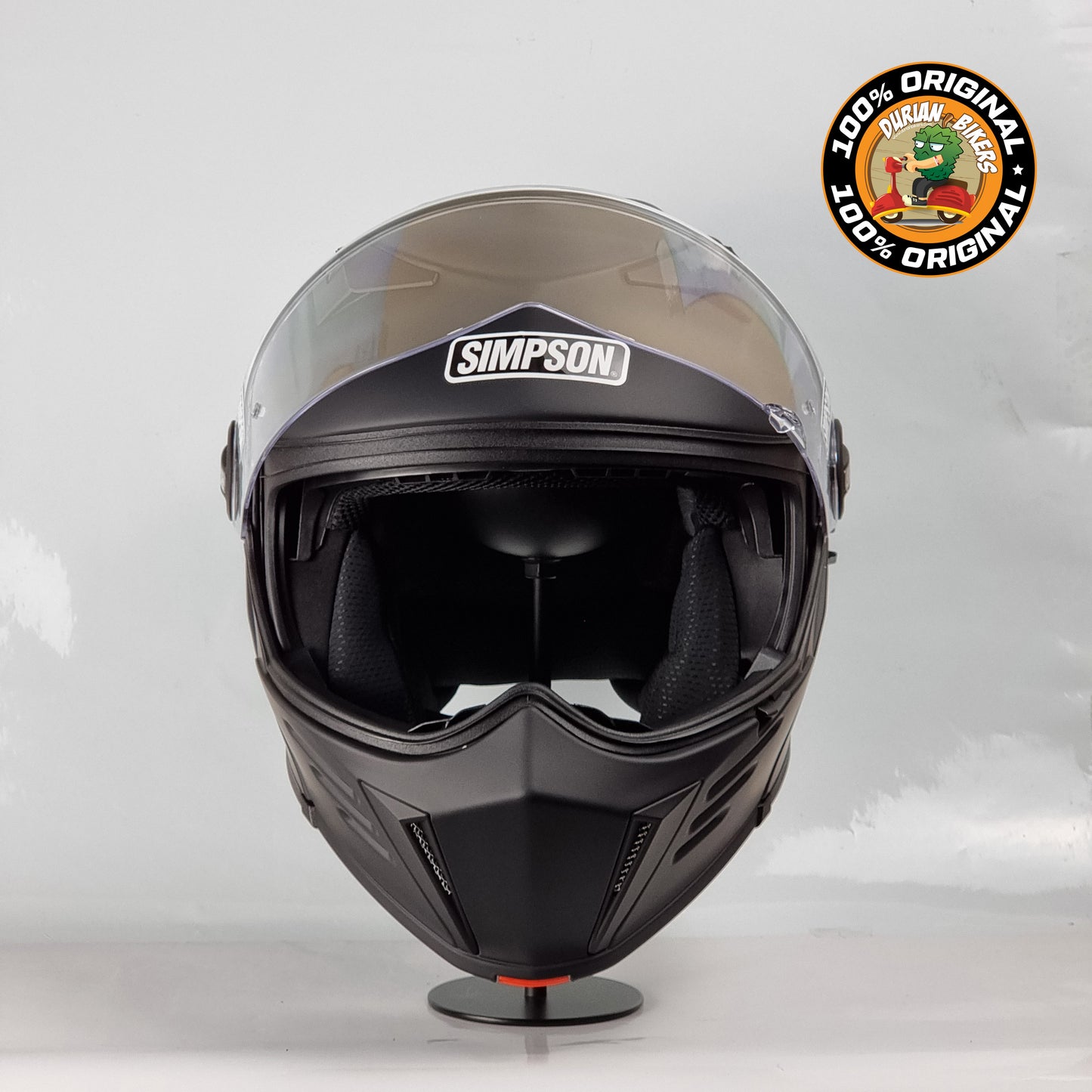 Simpson Helmet Darksome Bandit (Matte Black)