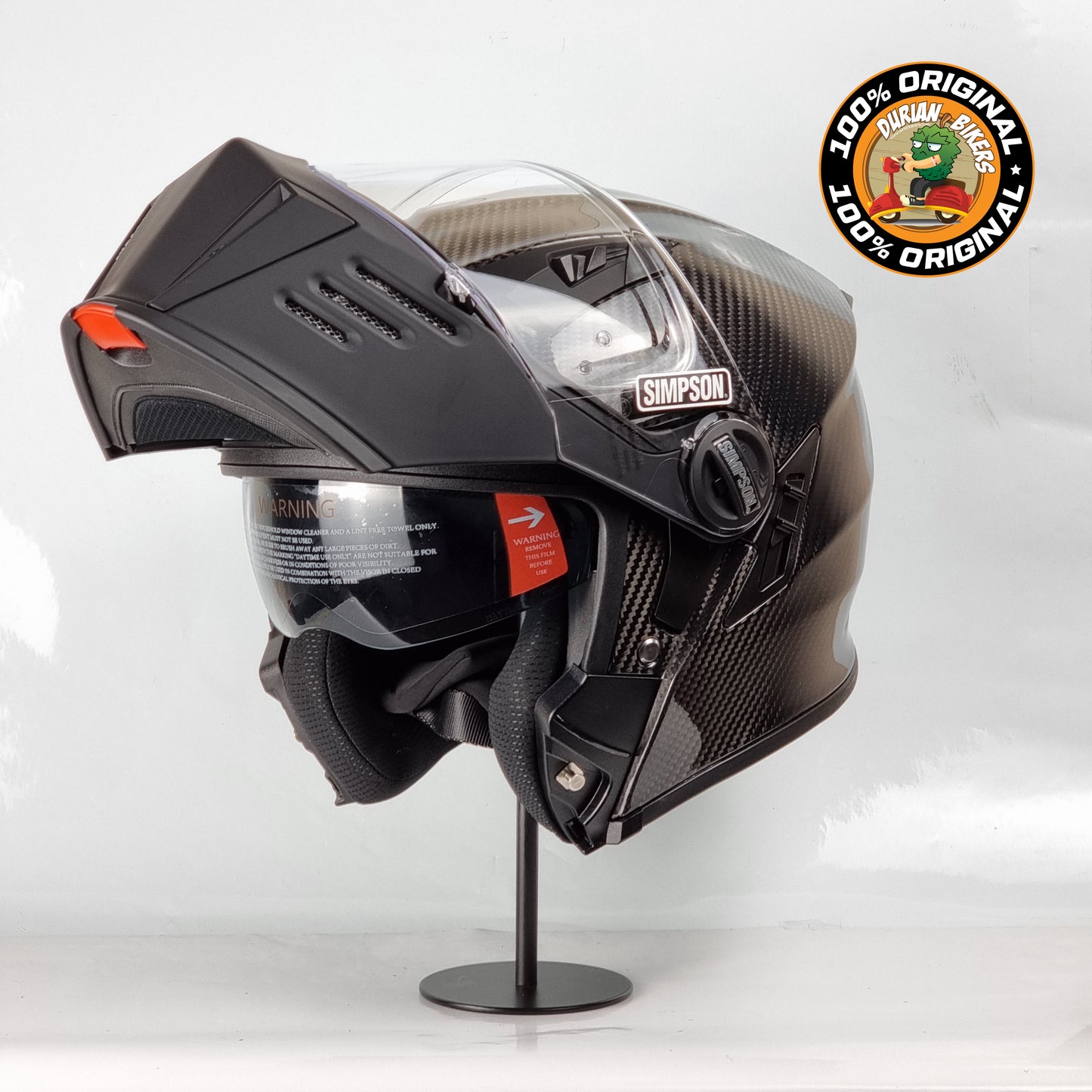 Simpson Helmet Darksome Bandit (Carbon Fiber)