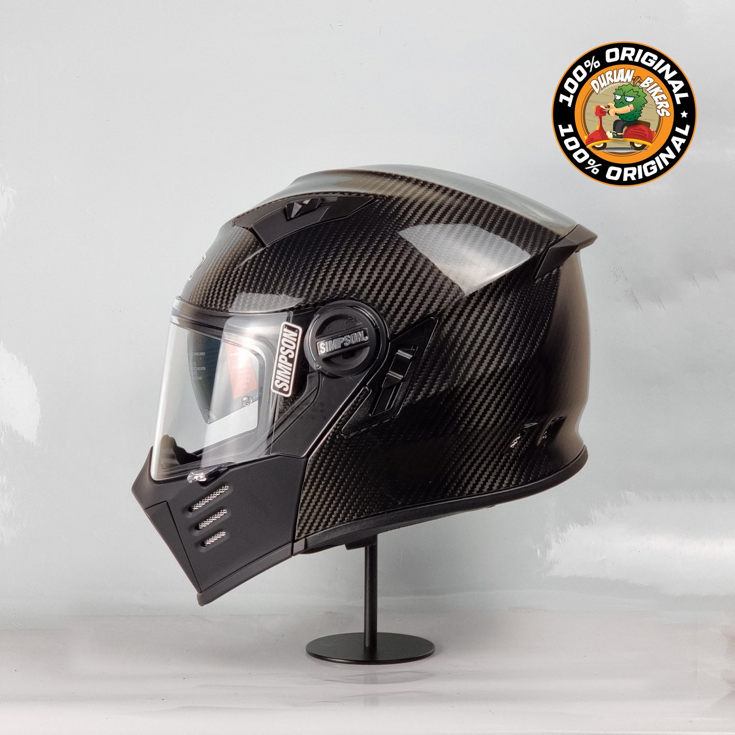 Simpson Helmet Darksome Bandit (Carbon Fiber)