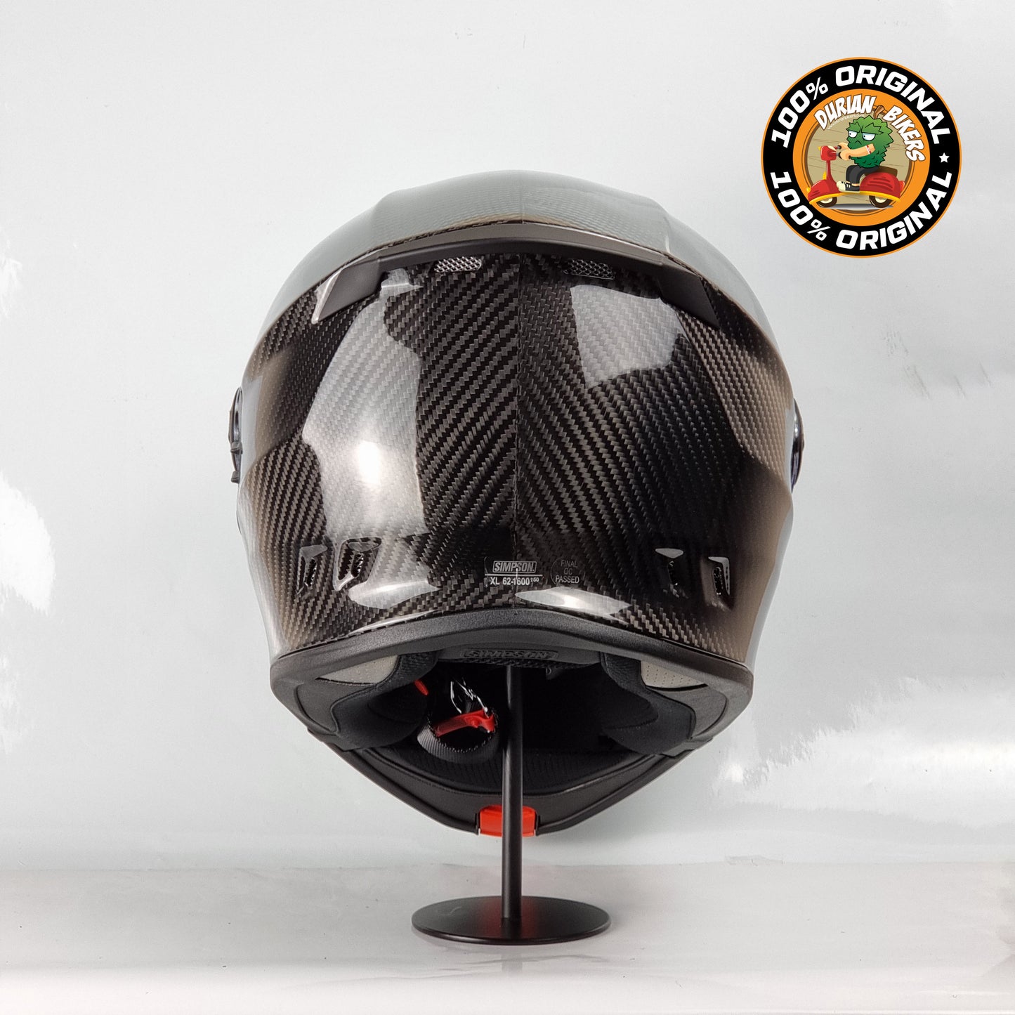 Simpson Helmet Darksome Bandit (Carbon Fiber)