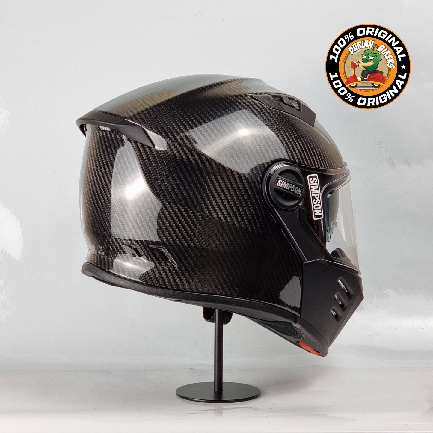 Simpson Helmet Darksome Bandit (Carbon Fiber)