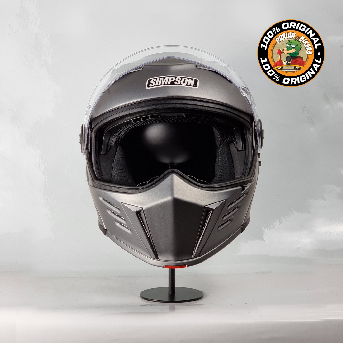 Simpson Helmet Darksome Bandit (Flat Alloy)