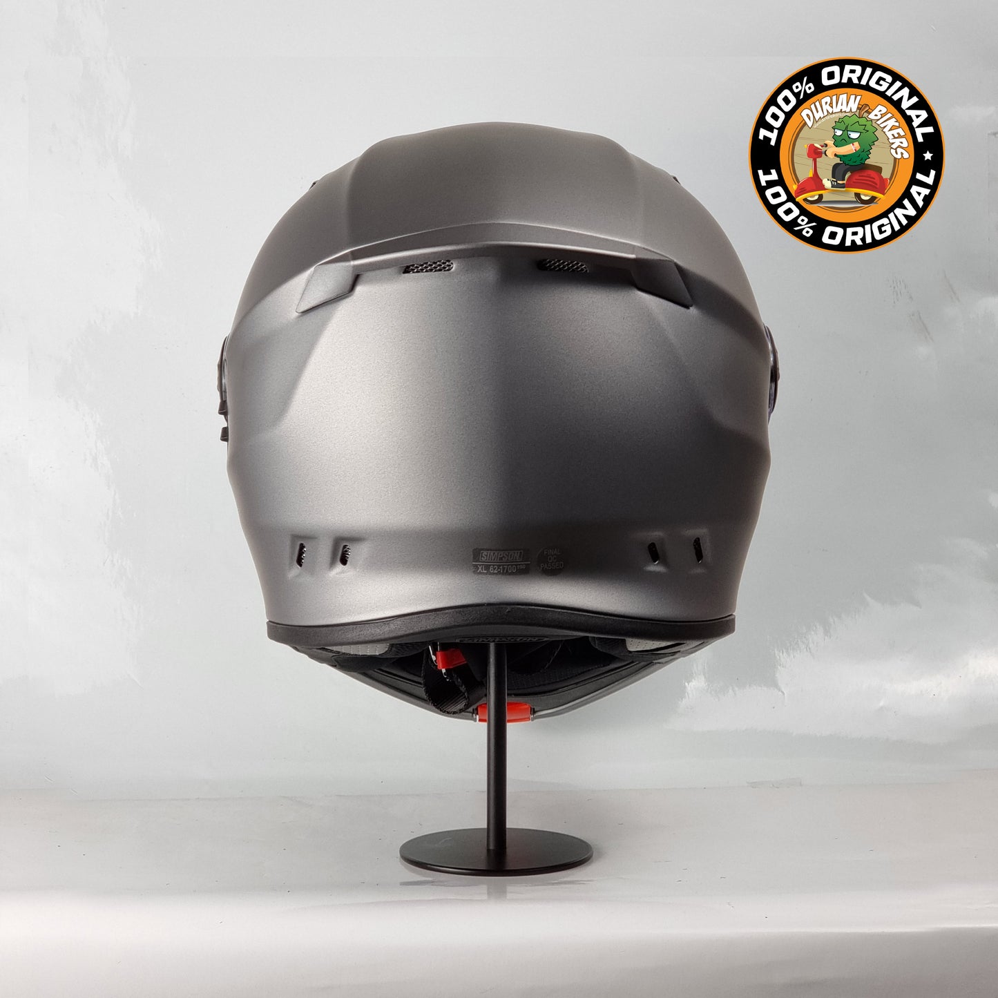 Simpson Helmet Darksome Bandit (Flat Alloy)