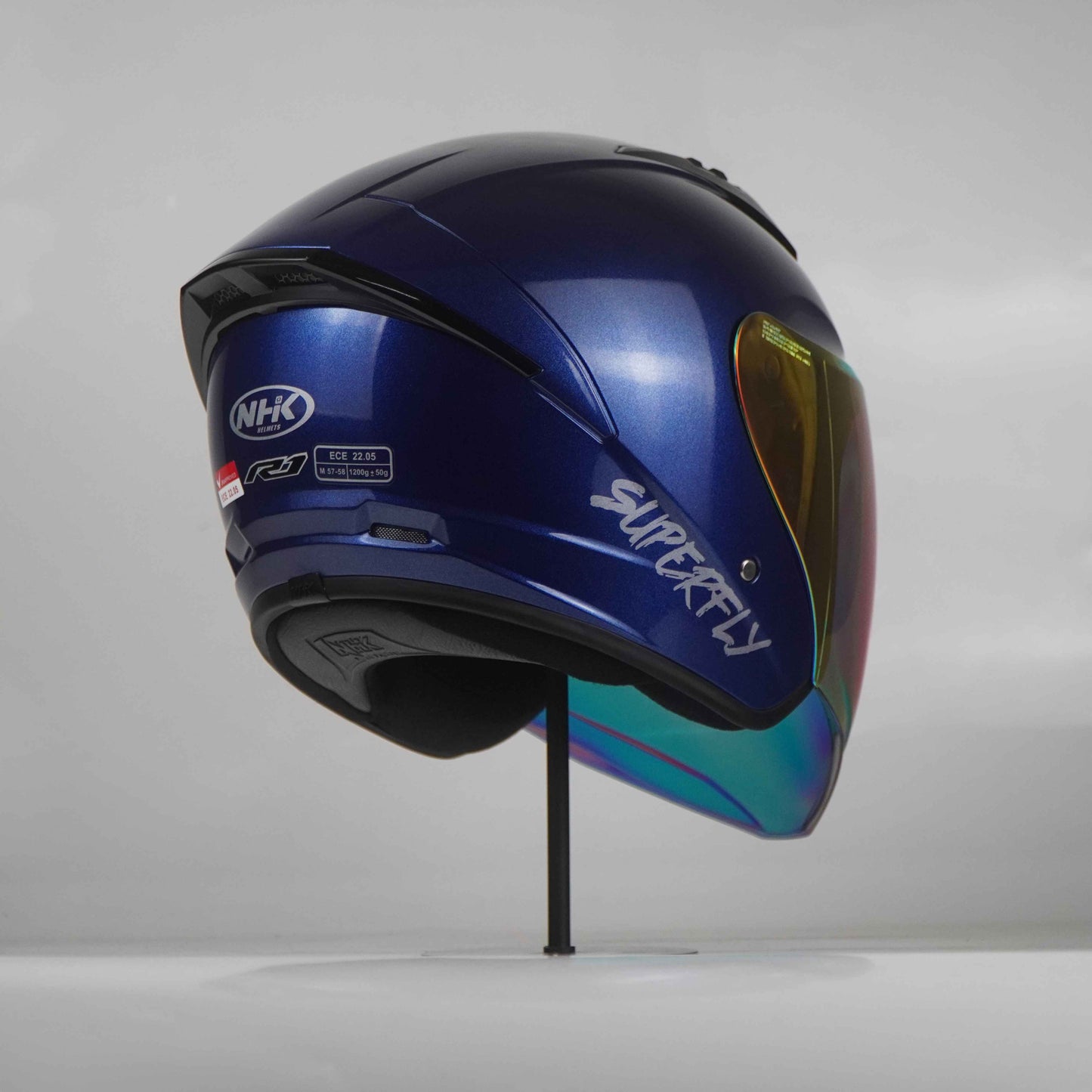 NHK Helmet R1S Solid (Federal Blue Met)