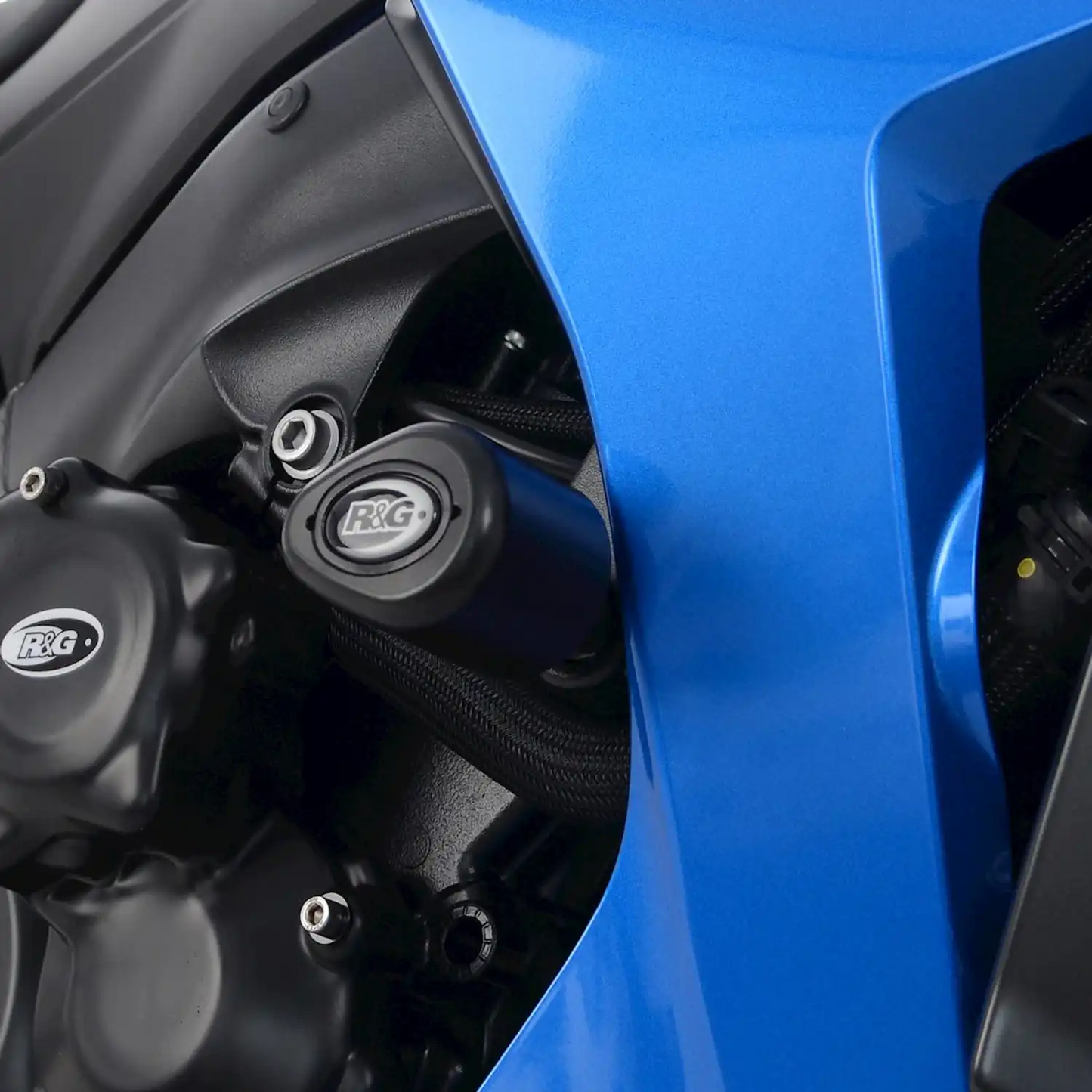 R&G Crash Protectors- Aero Style for the Suzuki GSX-S1000 GT '22- (CP0544BL)