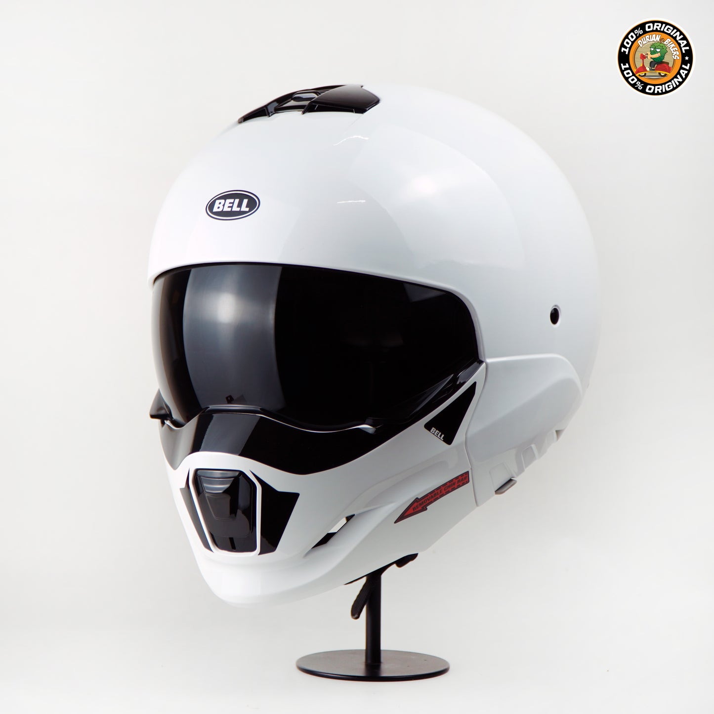 Bell Helmet Broozer (Duplet White)