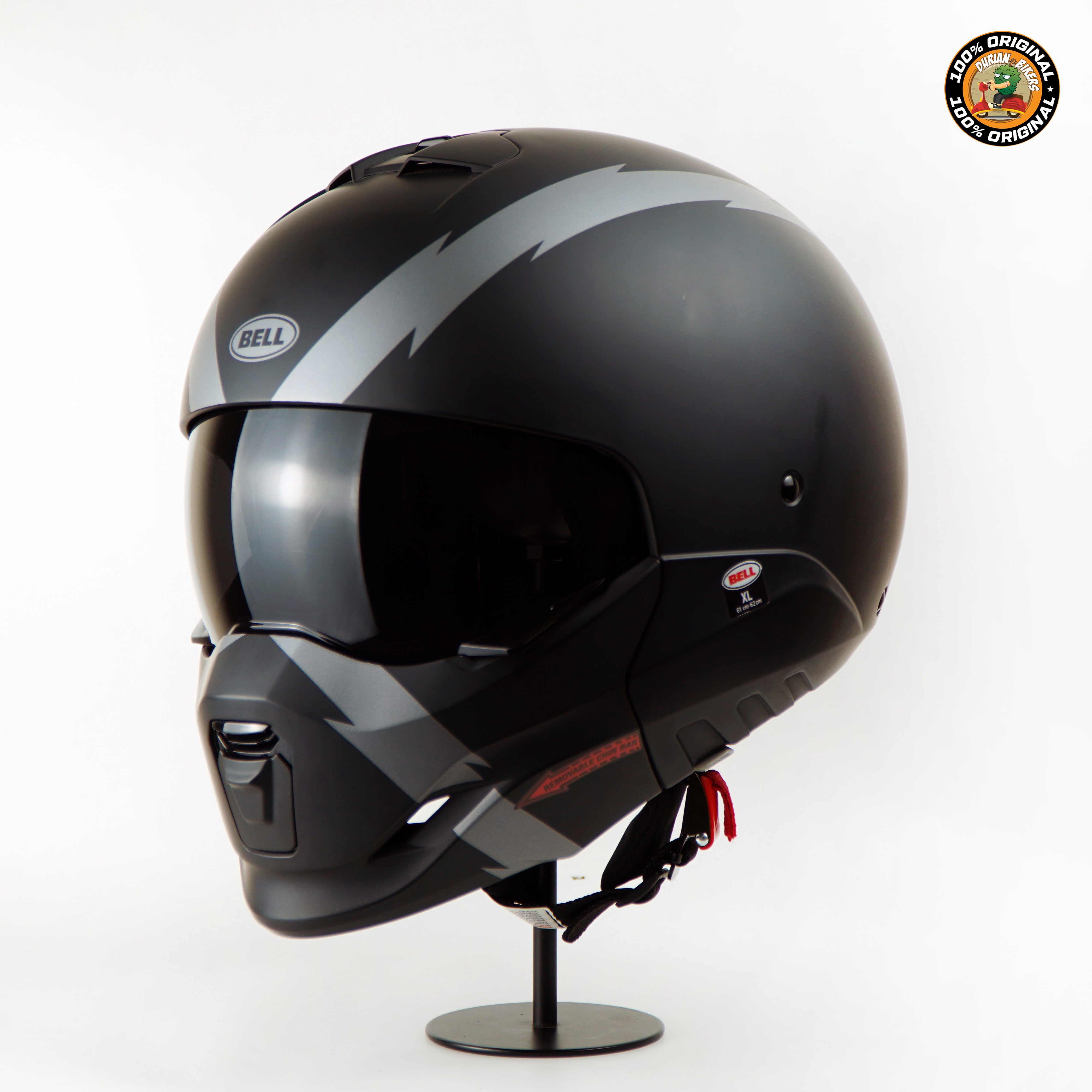 bell excelerator helmet Bell Helmet Broozer (ARC Matte Black/Gray) – Durian Bikers