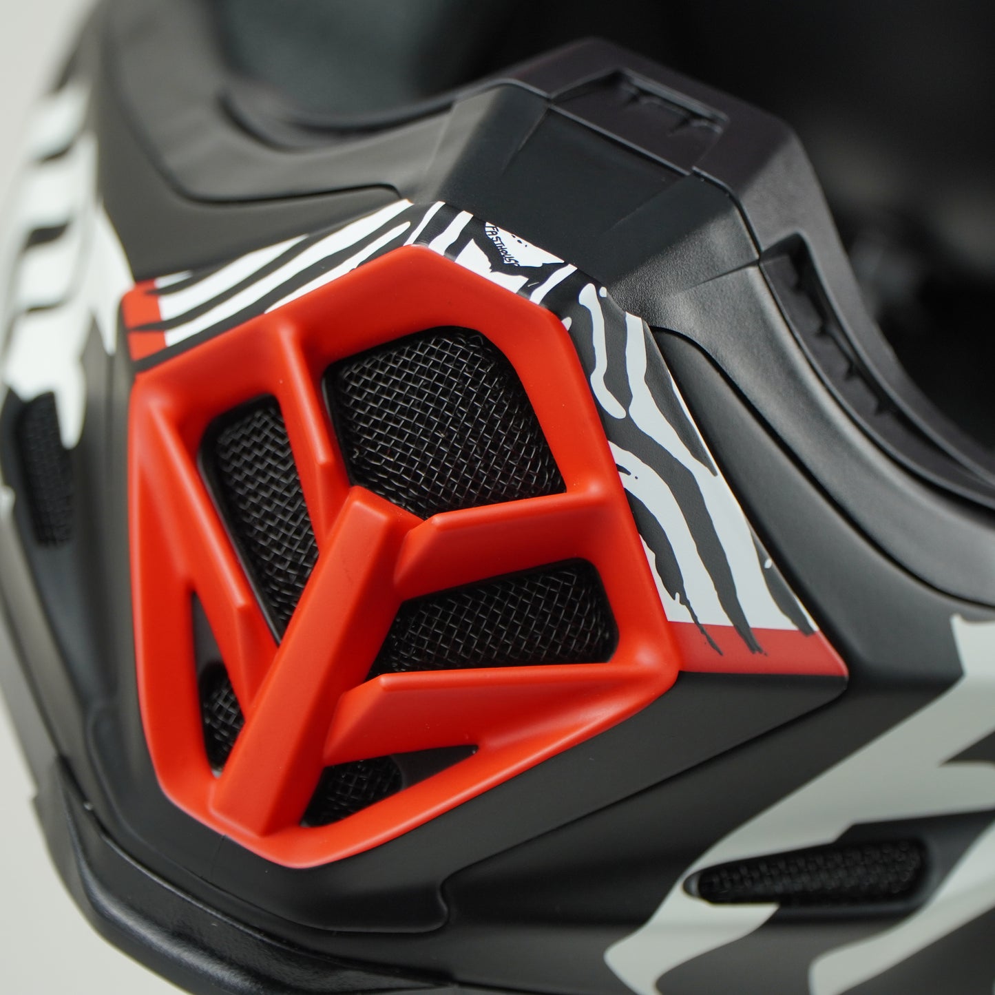 Bell Helmet Moto-9S Flex (FH Flex Crew Matte Black/White)