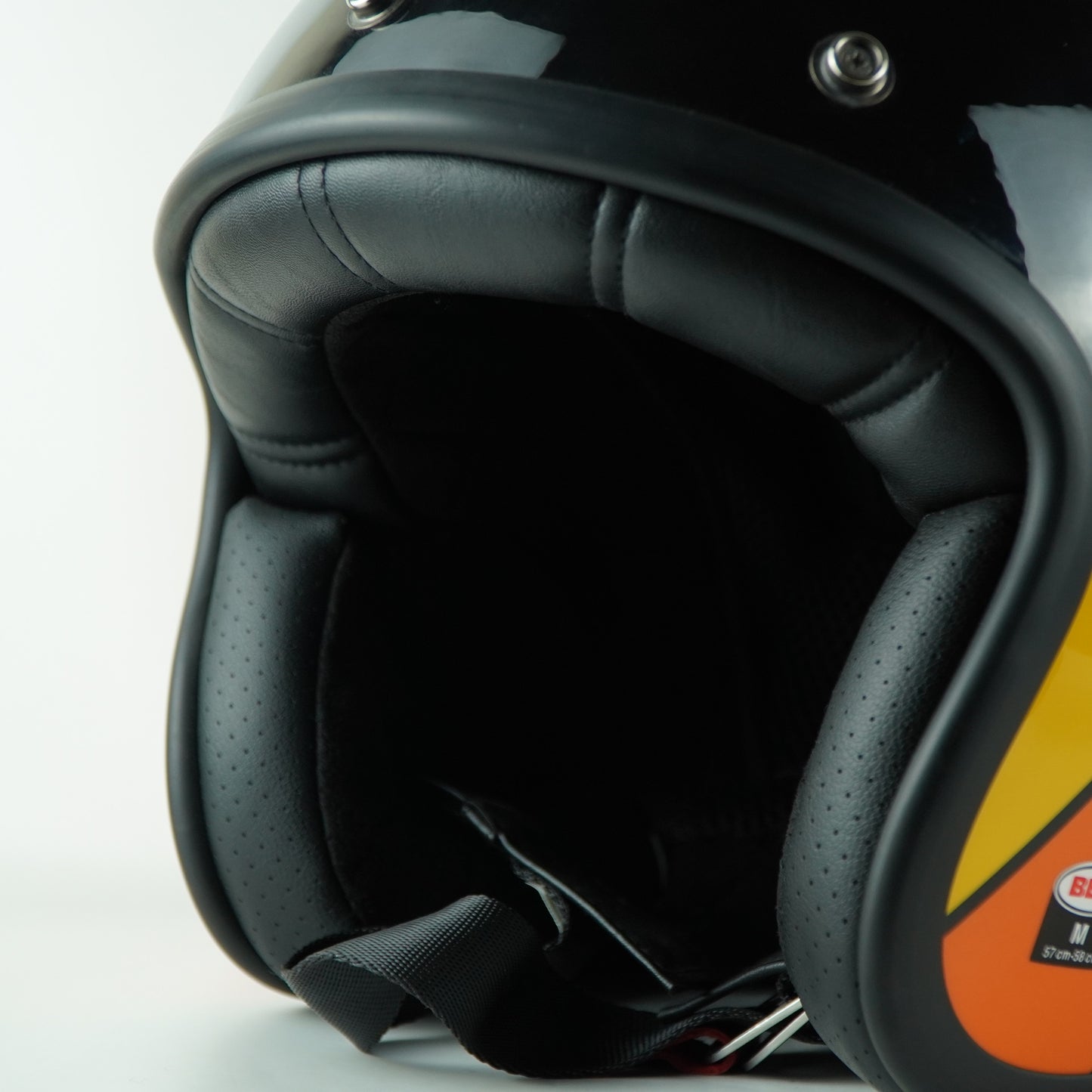 Bell Helmet Custom 500 (Riff Gloss Black/Yellow/Orange/Red)
