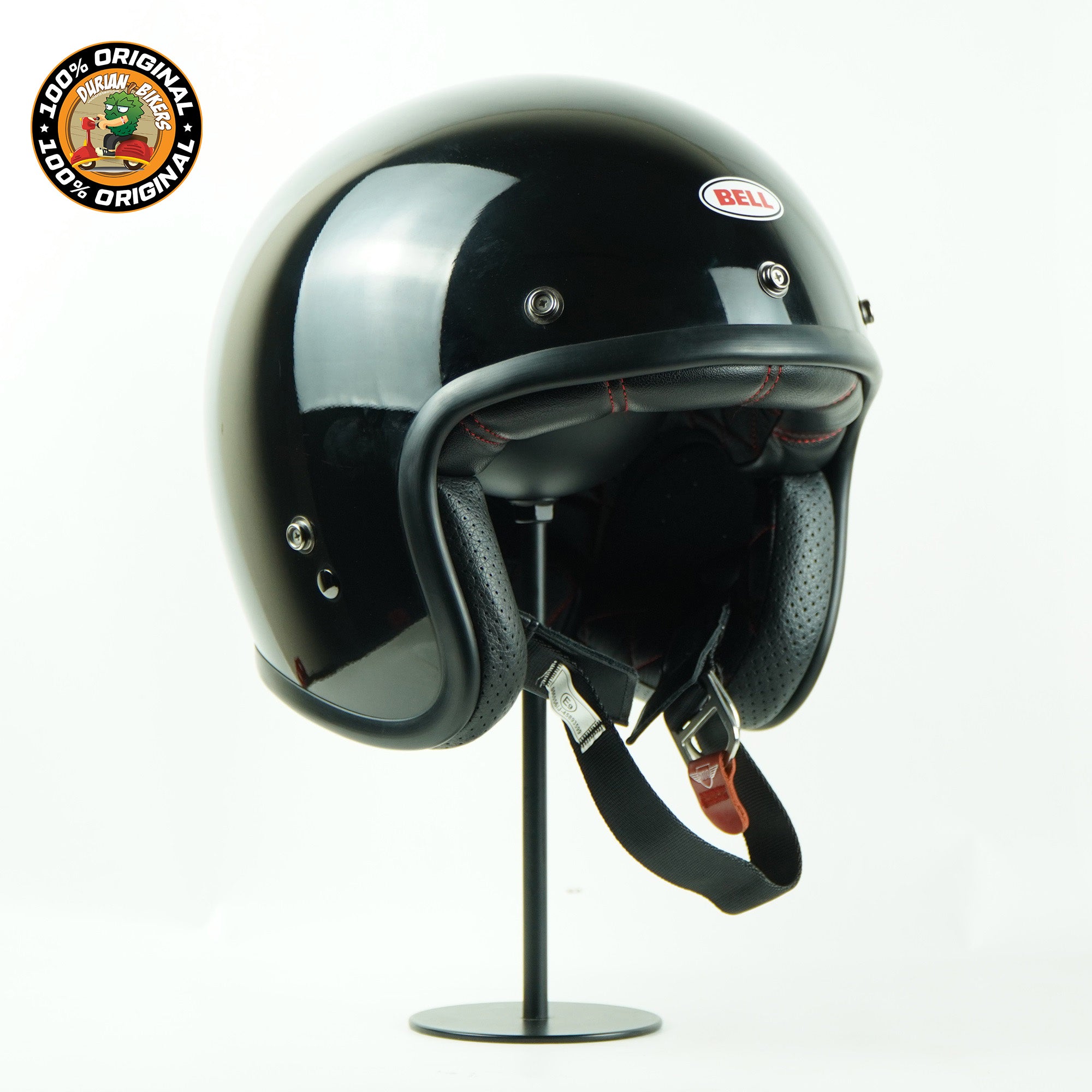 bell custom 500 helmet black Bell Helmet Custom 500 (Solid Black) – Durian Bikers