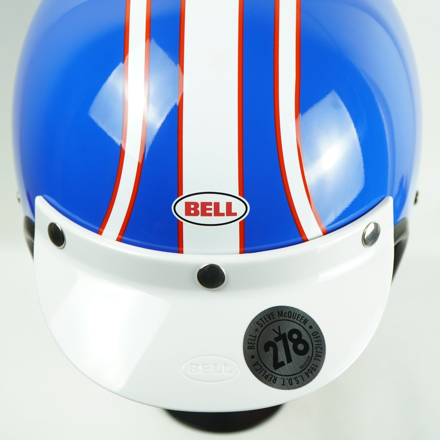 Bell Helmet Custom 500 (Six Day SMQ Blue/White)