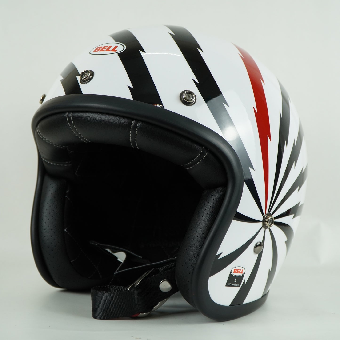 Bell Custom 500(眩晕光泽白/黑/红)