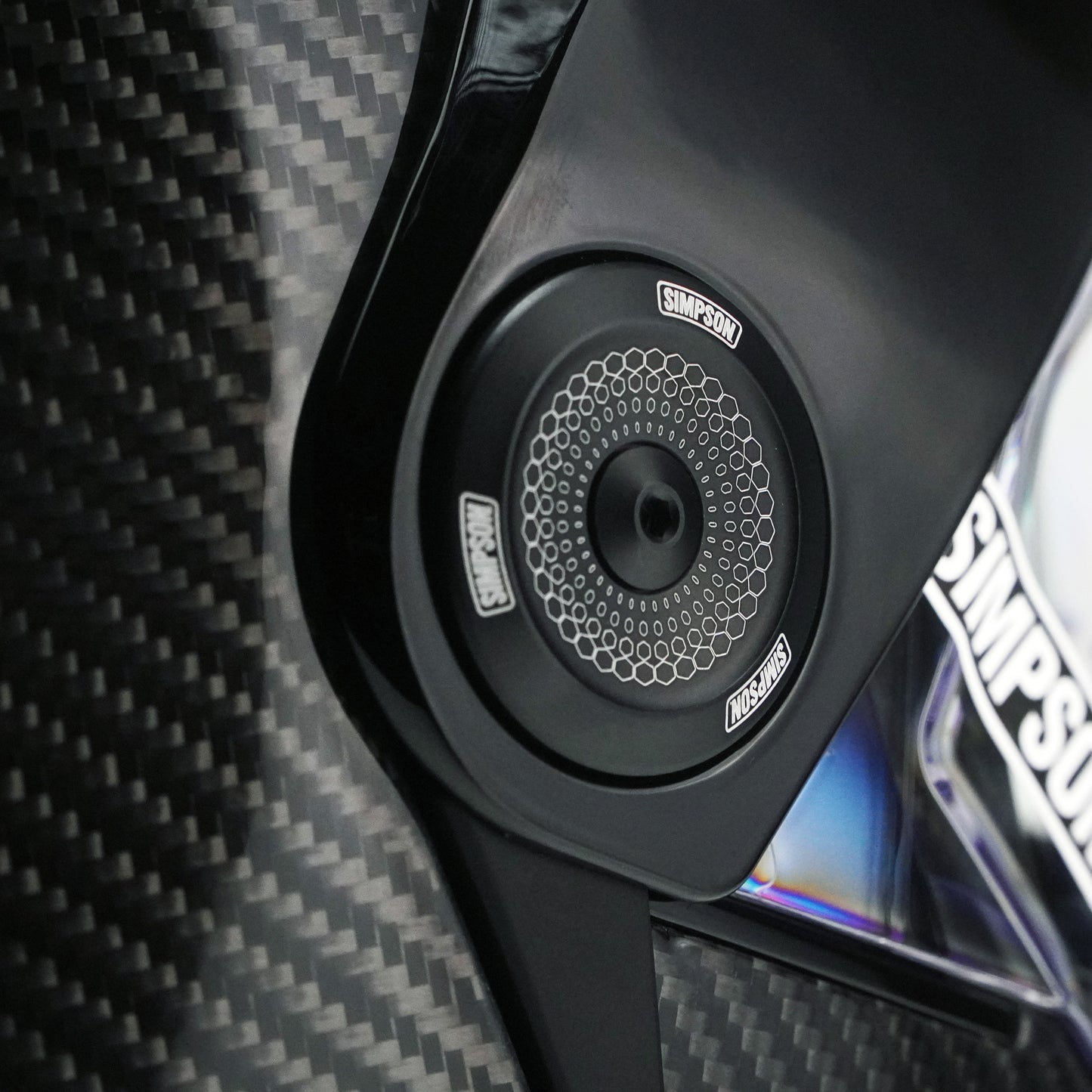 Simpson Helmet Journey (Carbon Fibre)