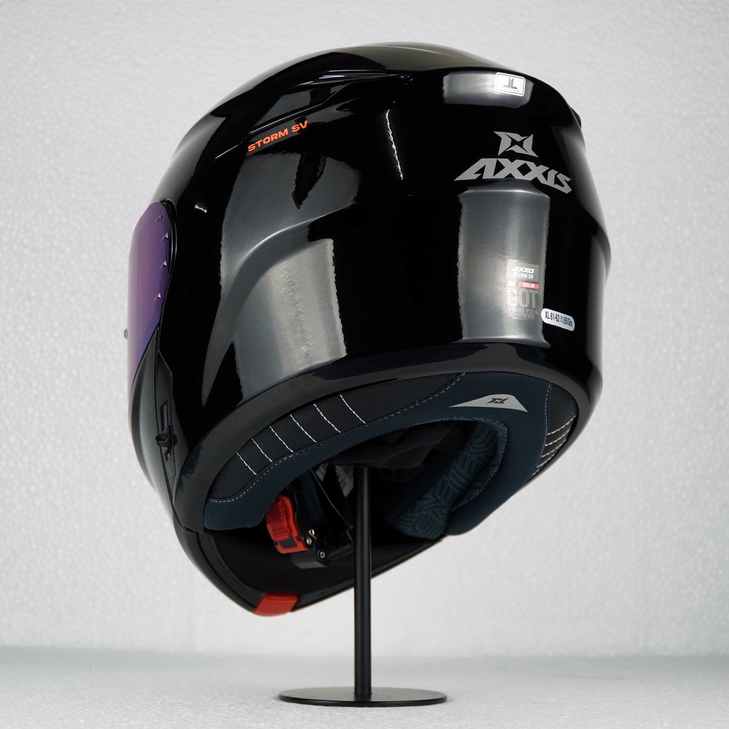 Axxis Helmet Storm S Solid (A1 Gloss Black)