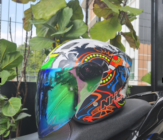 NHK S1GP Visor Sparepart (Green Gold)