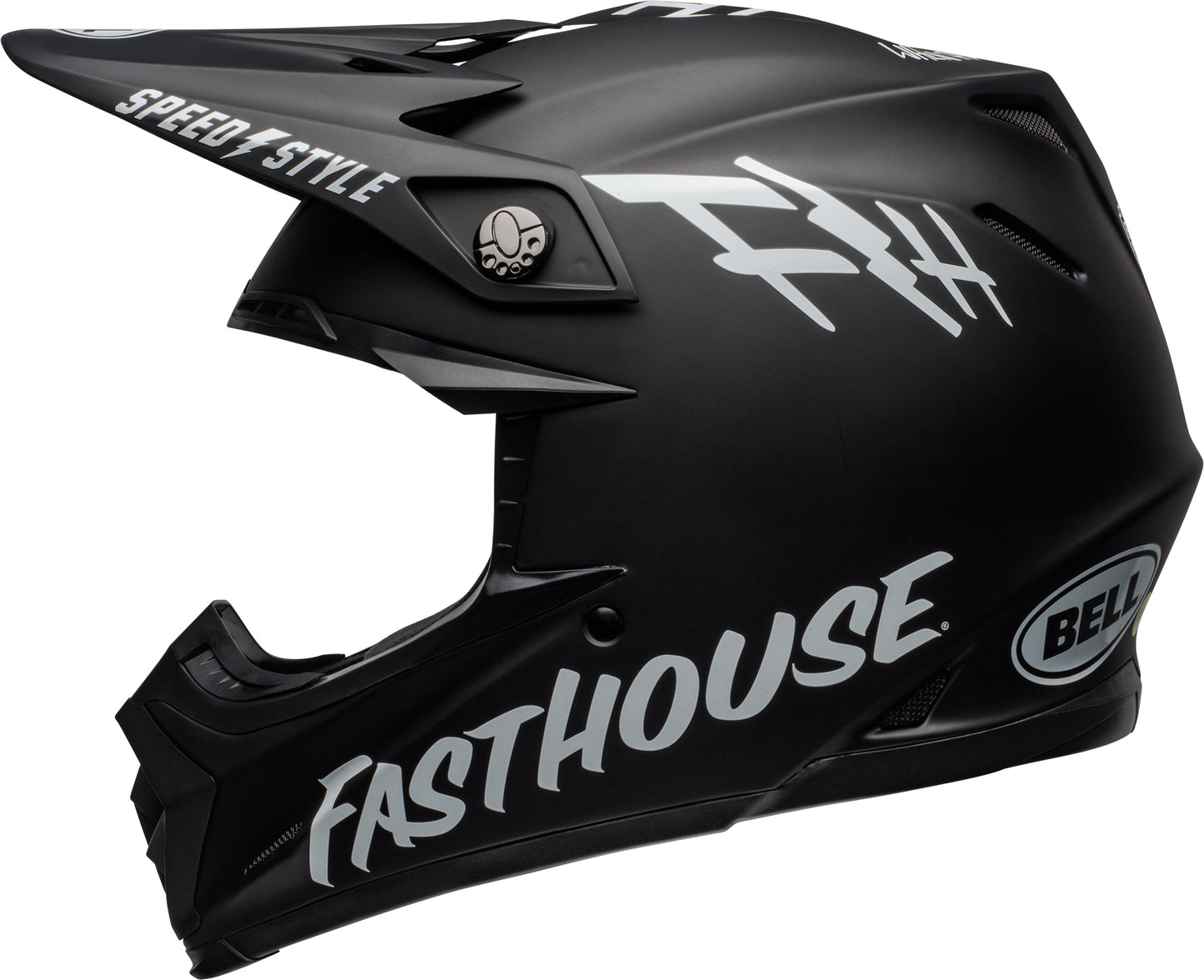 Bell Helmet MX-9 Mips (FH White/Black)