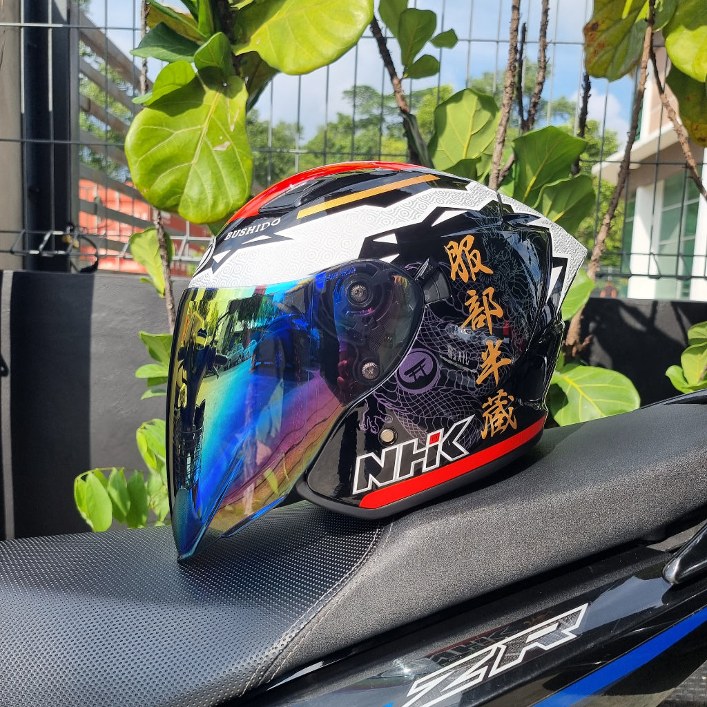 NHK S1GP Visor Sparepart (Titan Purple)