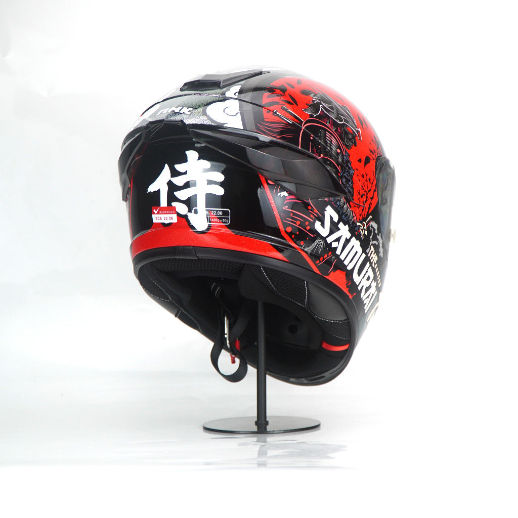 NHK Helmet K5R SV Samurai Assassin (Black Glossy)