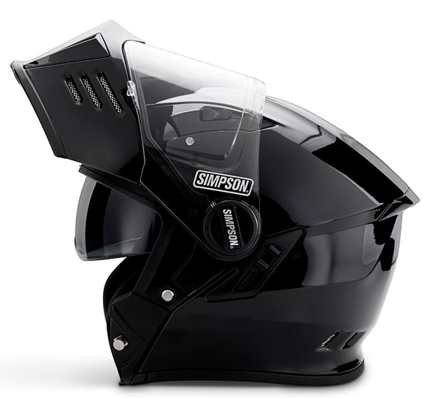 Simpson Helmet Darksome Bandit (Gloss Black)