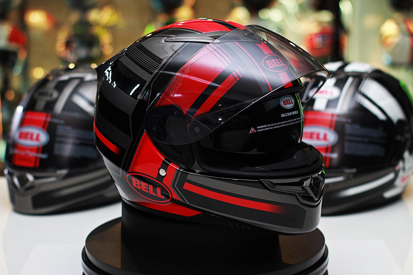 Bell RS-2 (Tactical Red/Black/Titanium) - Durian Bikers
