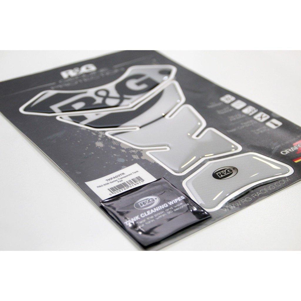 R&G "BSB Series" Tank Pad Transparent (TKPAD3TR) - Durian Bikers