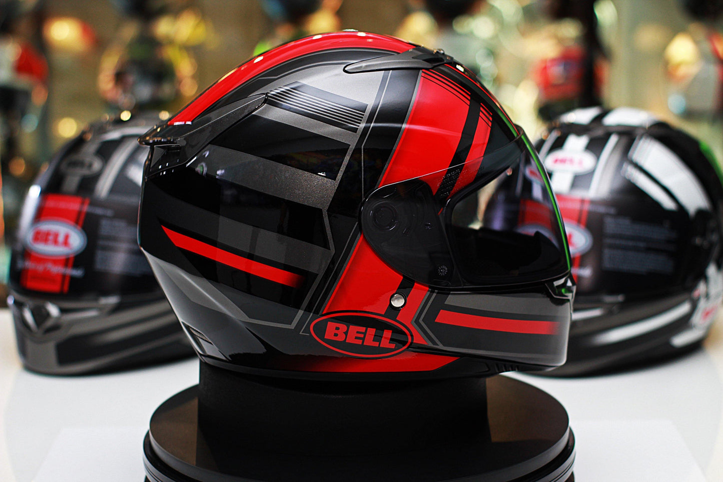 Bell RS-2 (Tactical Red/Black/Titanium) - Durian Bikers