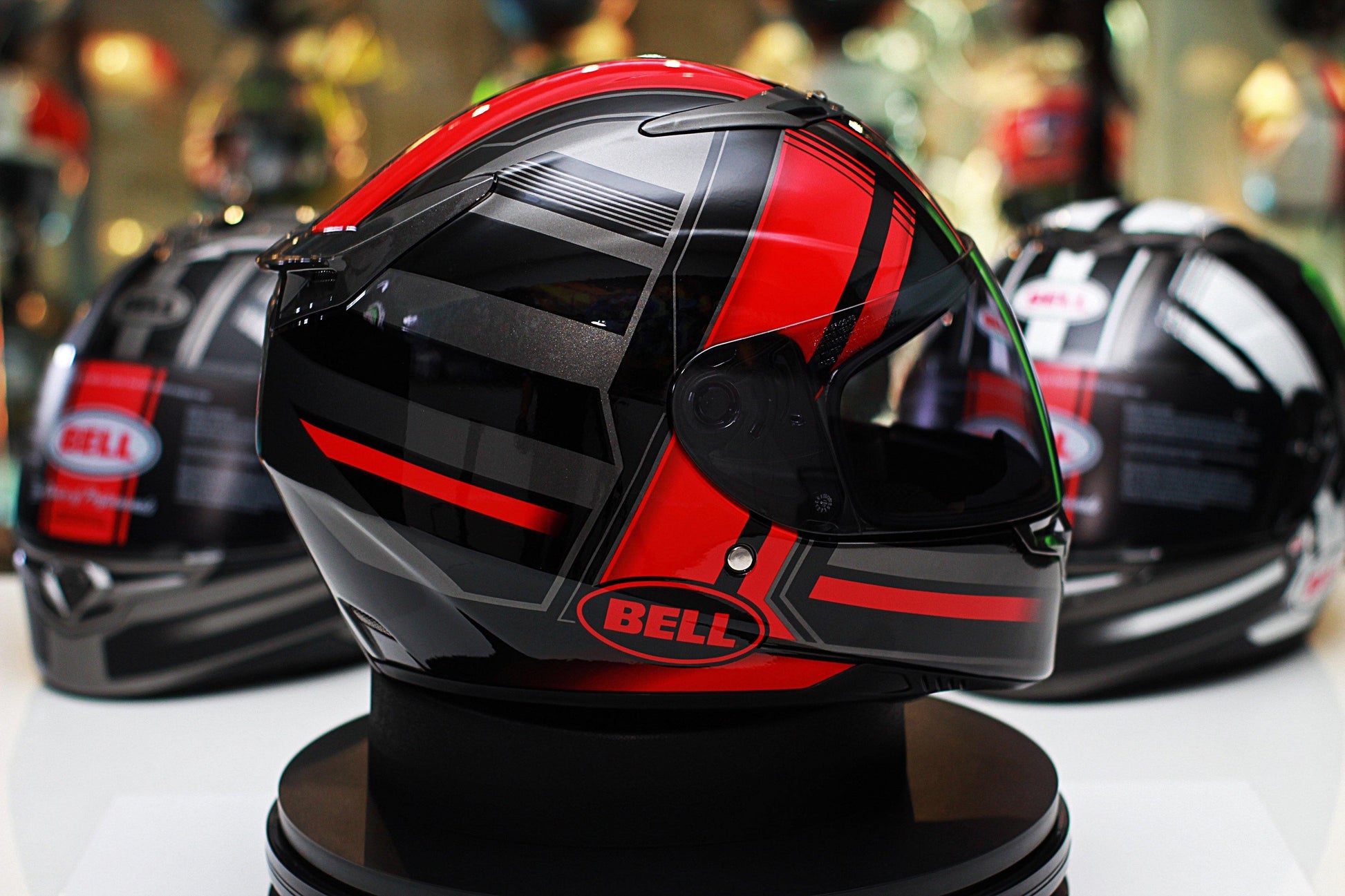 Bell RS-2 (Tactical Red/Black/Titanium) - Durian Bikers