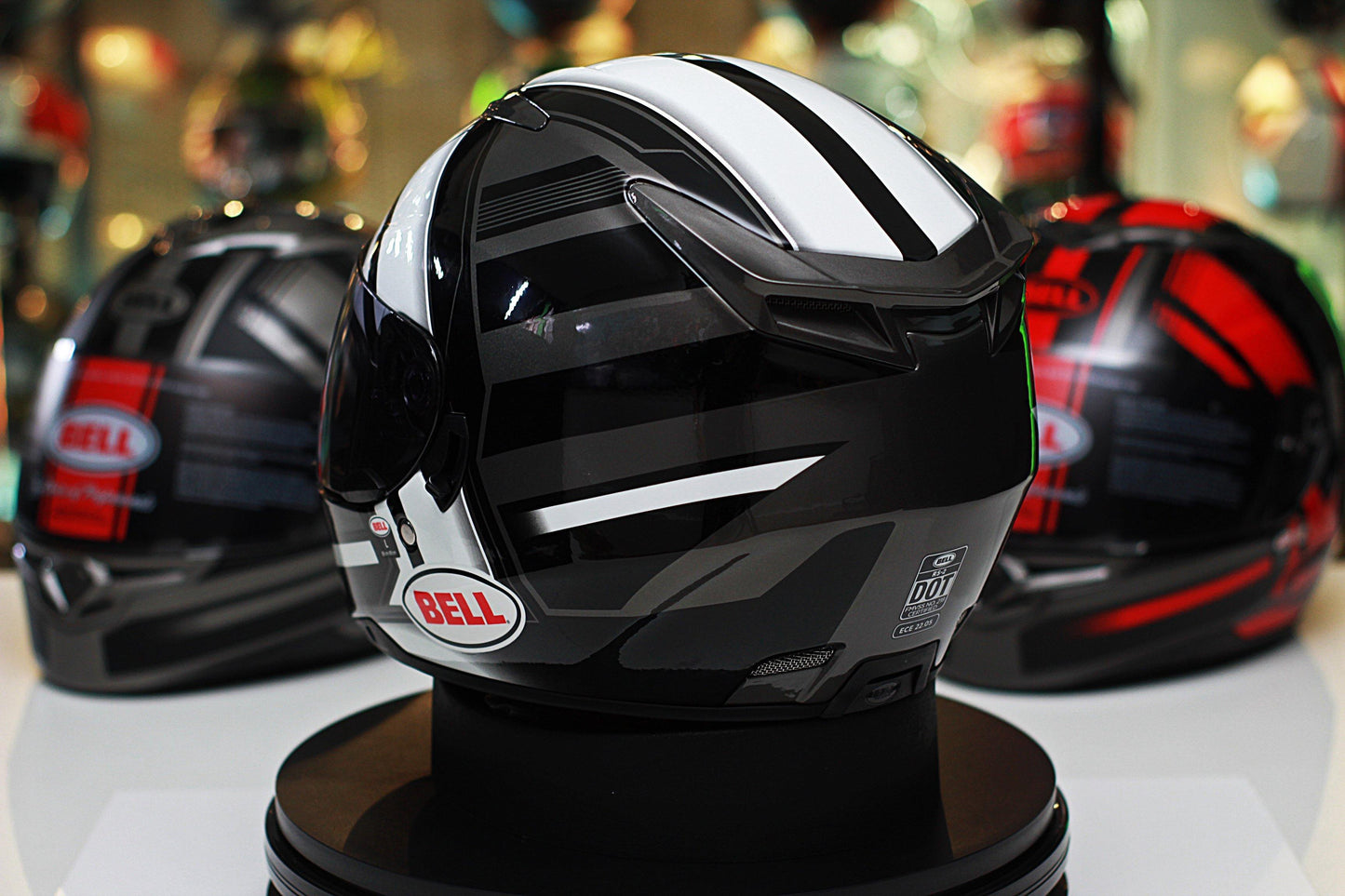 Bell RS-2 (Tactical White/Black/Titanium) - Durian Bikers