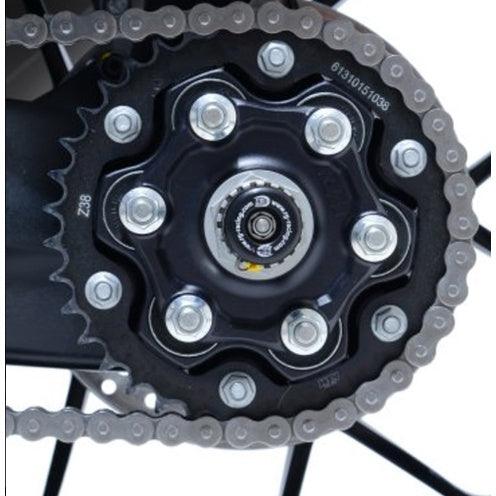 R&G Spindle Sliders fits for KTM 1290 Super Duke R & Super Duke 1290 GT models (SS0041BK) - Durian Bikers