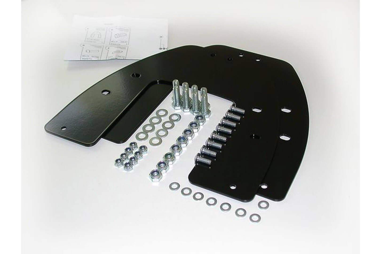 SW Motech Adapter Kit for Krauser Carrier, Not K-Wing (2 Cases) - Durian Bikers