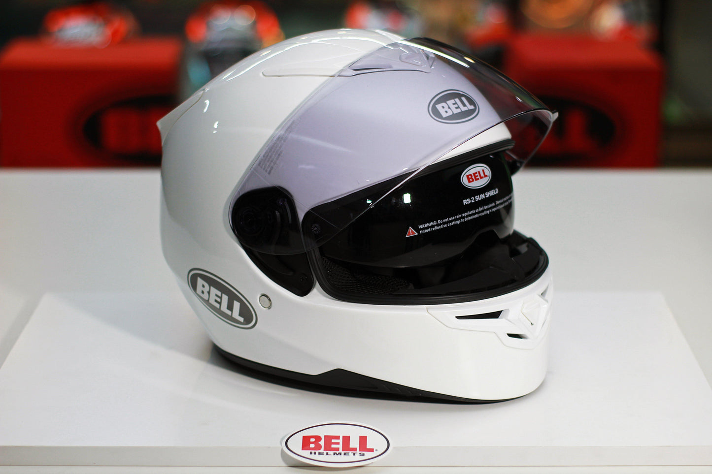 Bell RS-2 (White) - Durian Bikers