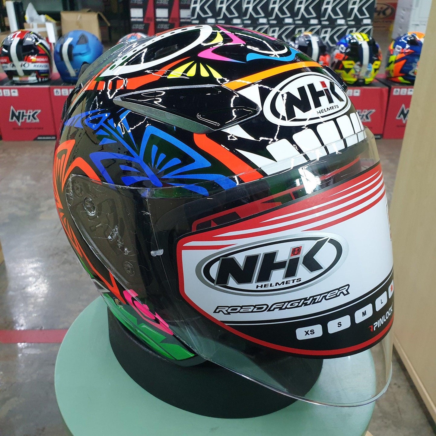 NHK Helmets R1 v2.0 Remi #2 (Dark Blue RM Glossy) - Durian Bikers