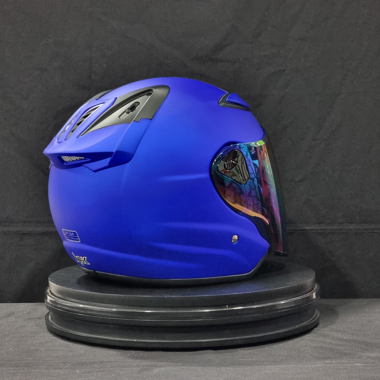 NHK Helmet R6 v2 Solid (Candy Blue Matt)