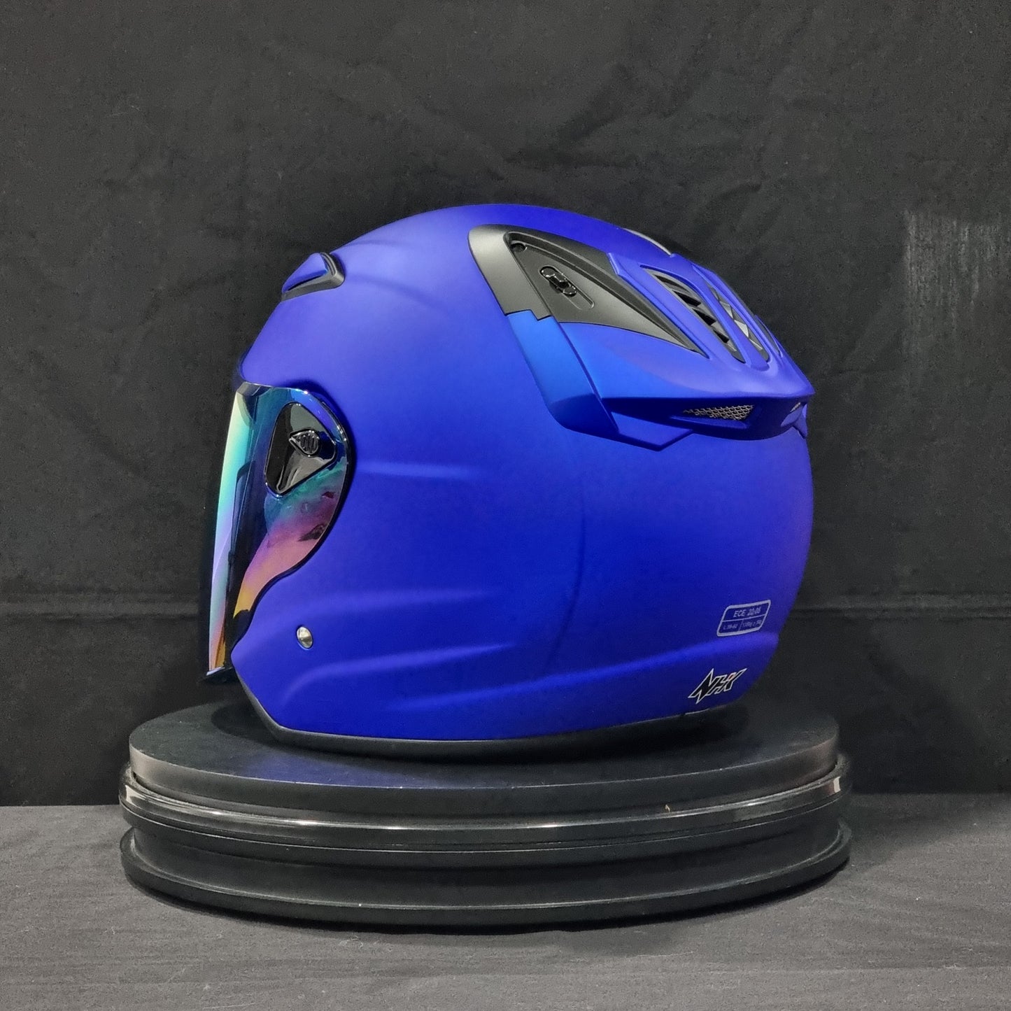 NHK Helmet R6 v2 Solid (Candy Blue Matt)
