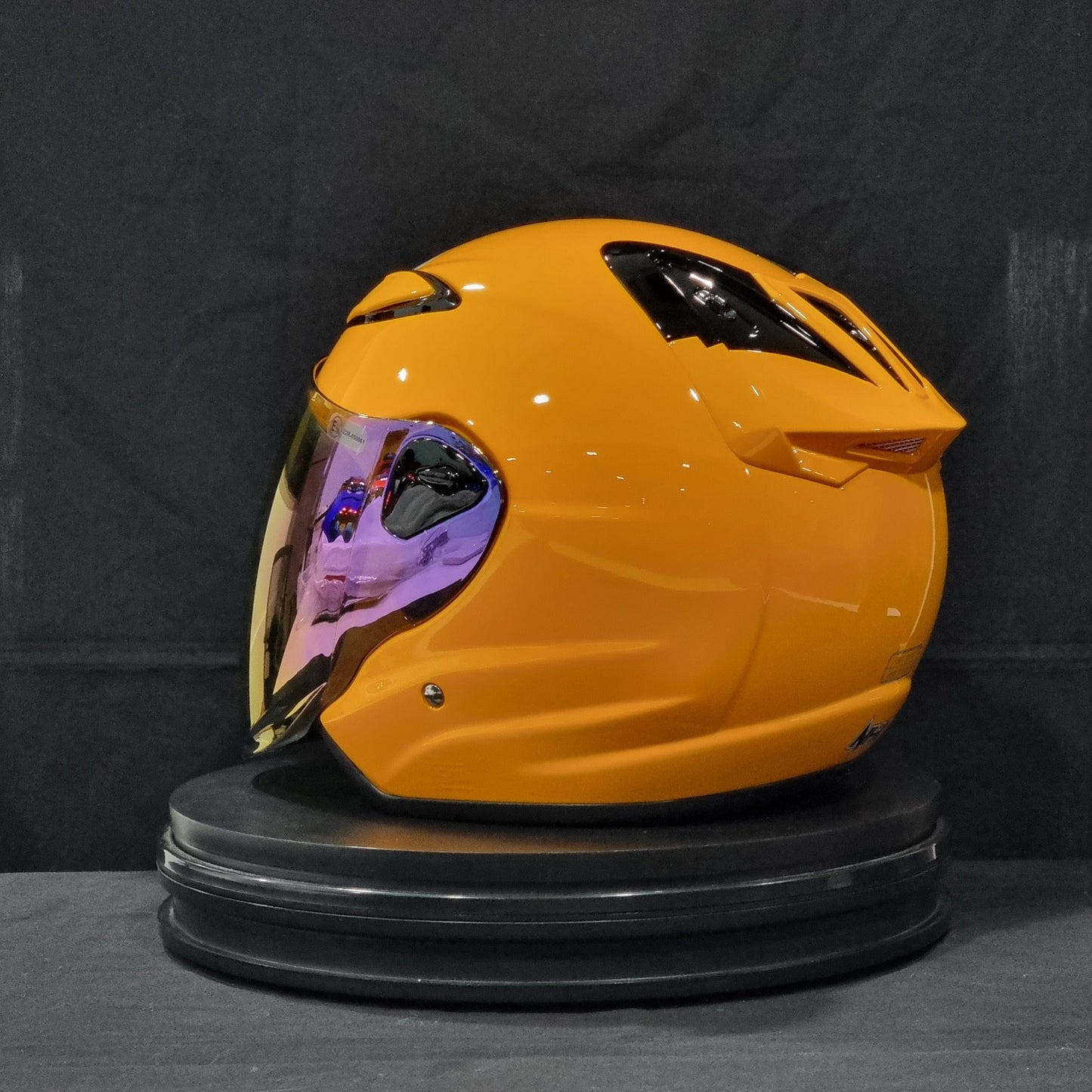 NHK Helmet R6 v2 Solid (Yellow Glossy)