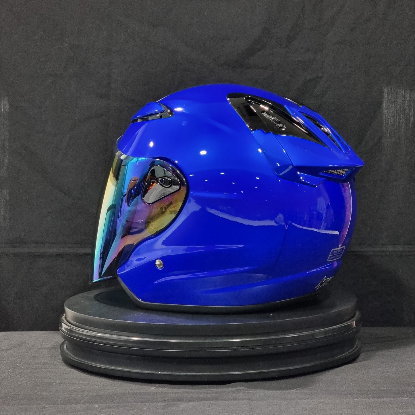 NHK Helmet R6 v2 Solid (Candy Blue Glossy)