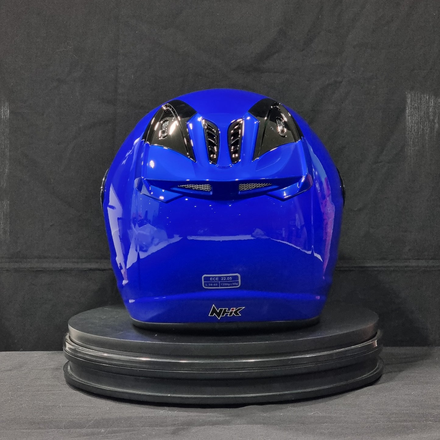 NHK Helmet R6 v2 Solid (Candy Blue Glossy)