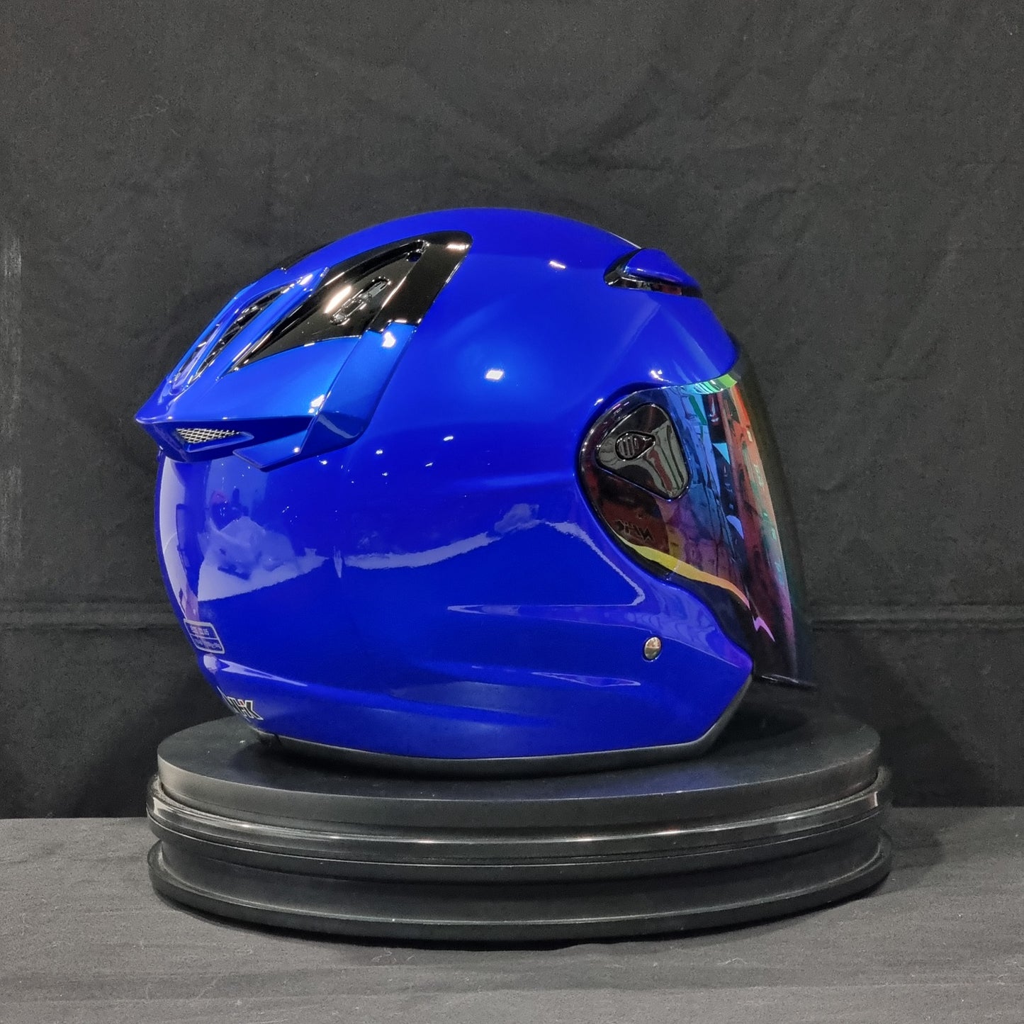 NHK Helmet R6 v2 Solid (Candy Blue Glossy)