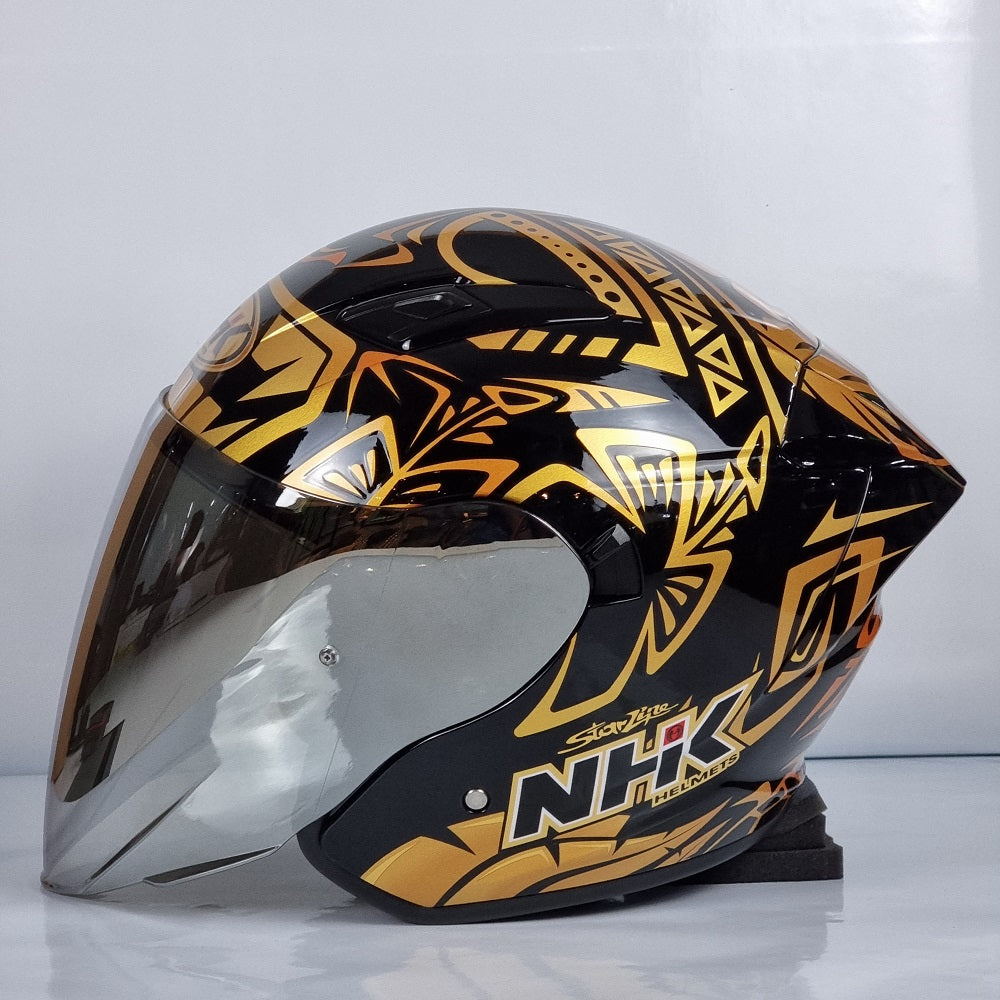 NHK Helmet S1GP Remi Gardner #2 (Black/Gold Glossy)