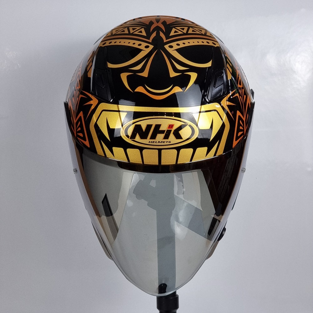 NHK Helmet S1GP Remi Gardner #2 (Black/Gold Glossy)