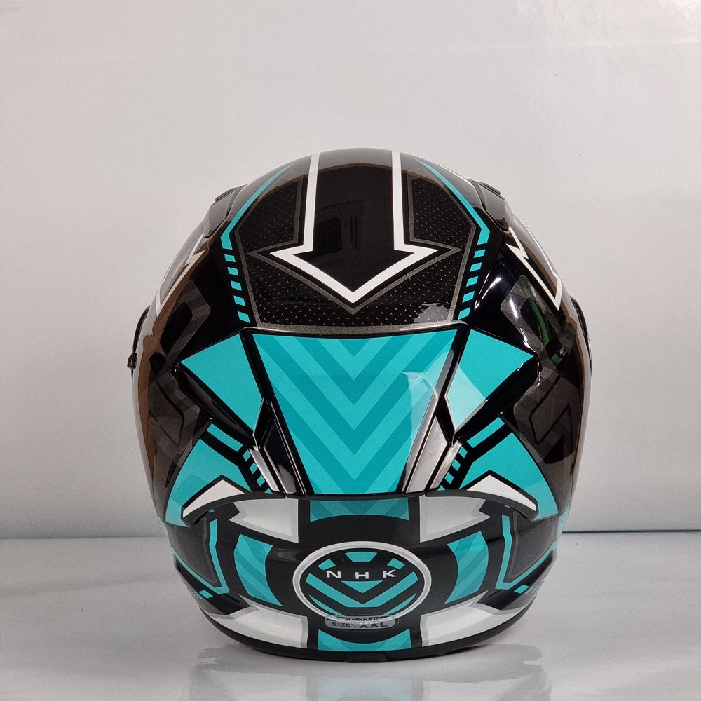 NHK Helmet S1GP Revenge Speed (Black/Tosca Glossy)